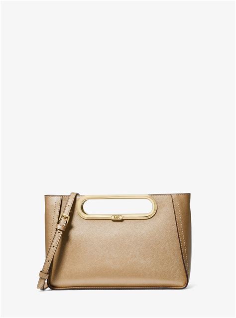 michael kors cinder grey saffiano leather large clutch bag 168|Michael Kors chelsea saffiano.